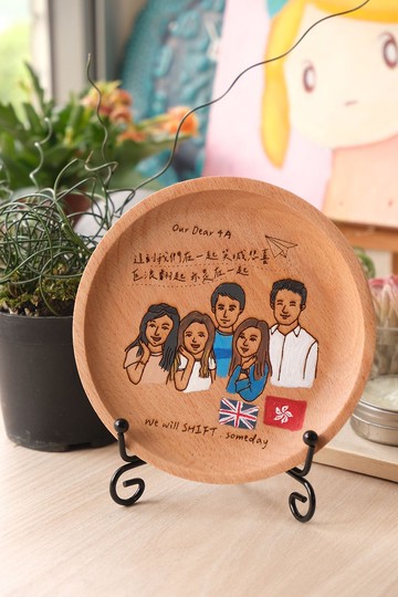 客製化物語小木碟-好朋友訂製版(同款多隻有特別折扣)