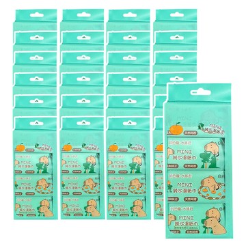 一般型 帥恐龍 X 水豚君 超迷你濕紙巾/柔濕巾 8 抽 X 480 包(箱購) 迷你掌心尺寸 口袋隨身包 1包不到 $5