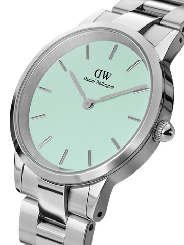 Daniel Wellington - Iconic Link Mint 28mm - women - stainless steel - One Size - Green