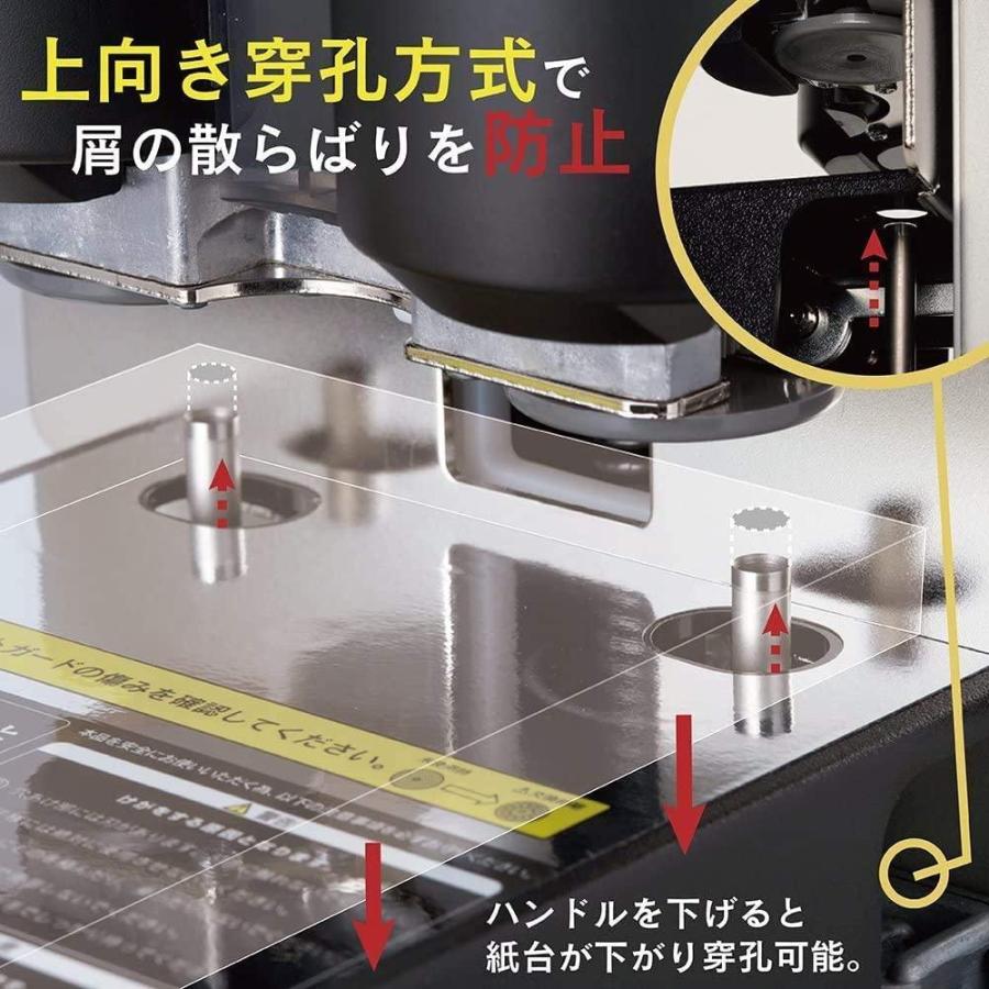 カール 強力パンチ 穿孔枚数 855-3222 1台 HD-520N