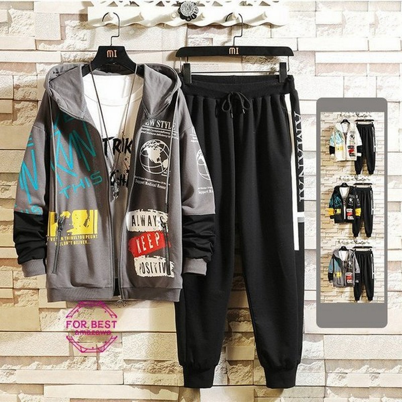ジャージ メンズ セットアップ おしゃれ ジャージ上下 スウェット 上下セット スポーツ トレーニング 秋物 秋服 通販 Lineポイント最大0 5 Get Lineショッピング