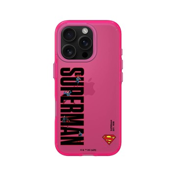 iPhone 16 Pro Clear 粉漾桃 - Superman - Superman-全面進化