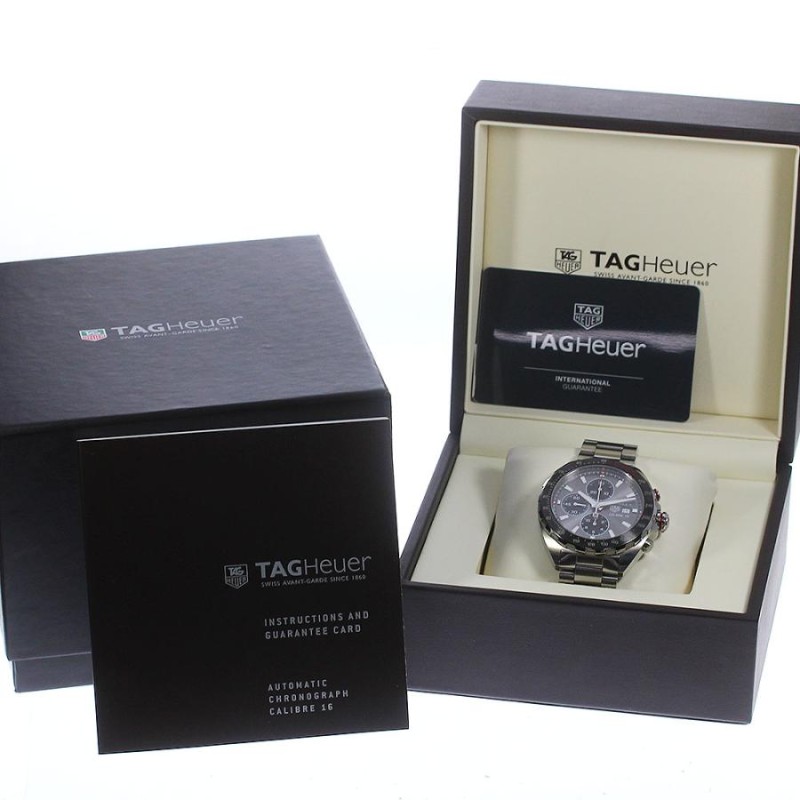 ☆箱・保証書付き【TAG HEUER】タグホイヤー フォーミュラ1 キャリバー16 クロノグラフ CAZ2012-0 自動巻き メンズ_735450  | LINEブランドカタログ