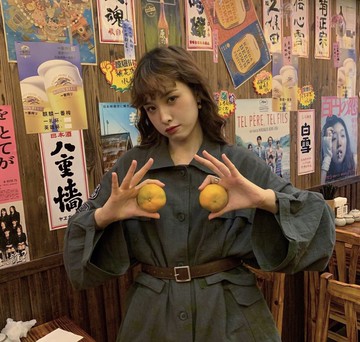 秋裝韓國chic復古顯瘦收腰西裝外套女裝寬松長袖小西服上衣+腰帶1入