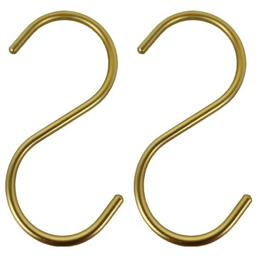 名仕 AC超輕量鋁質S勾(大) 11x5.5cm  顏色隨機  1組