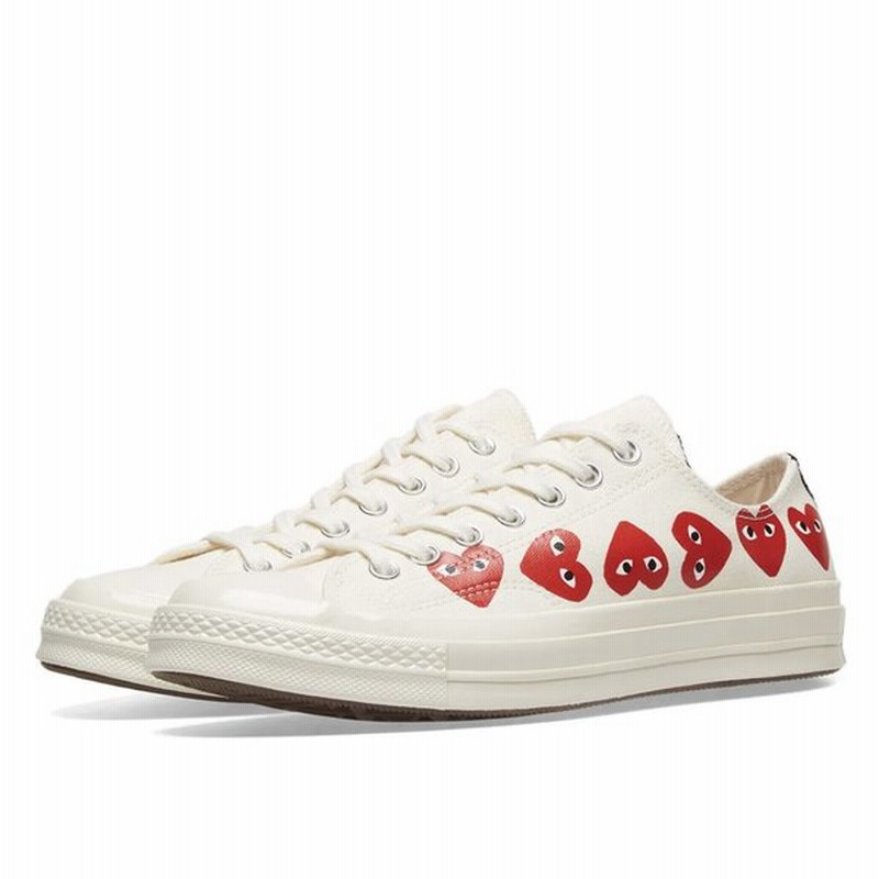 コムデギャルソン Comme Des Garcons Play スニーカー ローカットスニーカー コラボ Off White 通販 Lineポイント最大0 5 Get Lineショッピング