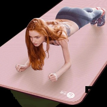 80*185cm 瑜伽墊初學者防滑女加厚加寬加長健身男瑜珈舞蹈墊子地墊【雲木雜貨】