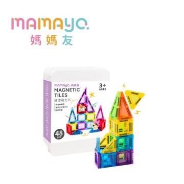媽媽友mamayo 磁力片 迷你磁力片48pcs