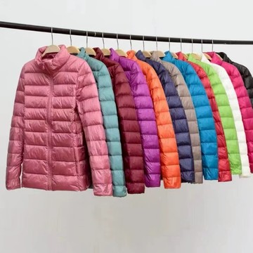 羽絨連帽外套 秋冬秋冬外套 風衣外套 防風外套 羽絨外套上衣 中大尺碼M-4XL新款輕薄羽絨衣立領休閒時尚保暖1133