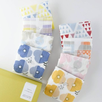 [快速出貨] 日本製 印花咖椰布巾禮盒