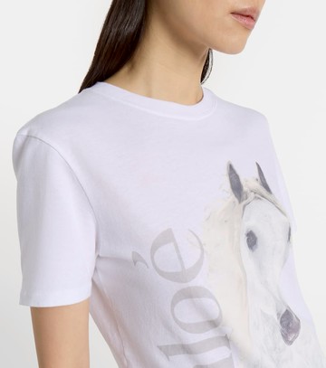Chloé Logo cotton jersey T-shirt