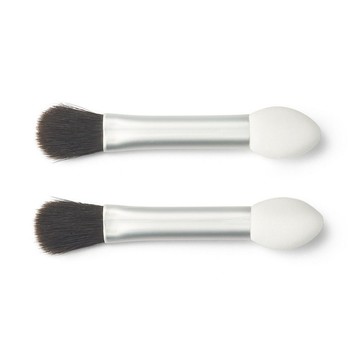 MUJI 【彩妝盤可收納】眼影棒(附刷)2入