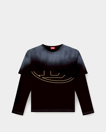 DIESEL 漸層長袖上衣 - XS