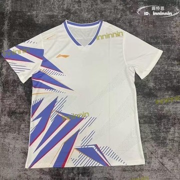 特惠新品！！！【熱門現貨】2025桌球新款羽毛球大賽男女短袖定製比賽運動上衣速幹透氣訓練