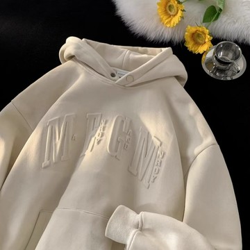 長袖男 大學t 帽T 連帽衛衣男【M-3XL】美式復古大學T帽T寬鬆衛衣連帽大學t 長袖上衣男 春秋港風ins 寬鬆衛衣