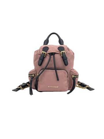 burberry 粉色 Rucksack 尼龍雙肩包
