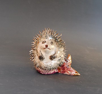 仙魚刺猬 動物雜交 瓷俑 奇異生物 刺猬