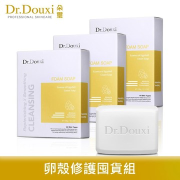 Dr.Douxi 朵璽 卵殼精萃乳霜皂 100g 3入  官方旗艦店