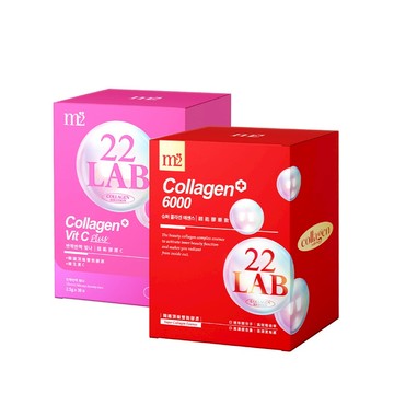 【m2美度】超能膠原飲(8入/盒)+超能膠原C粉(30入/盒)