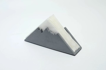 雪山 面紙收納架 紙夾 清水泥擺設 侘寂美學