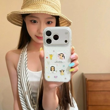 吹泡泡可愛小玉適用iPhone17PROMAX手機殼新款16plus小衆15pro爆款14大孔13硬殼12/11保護殼