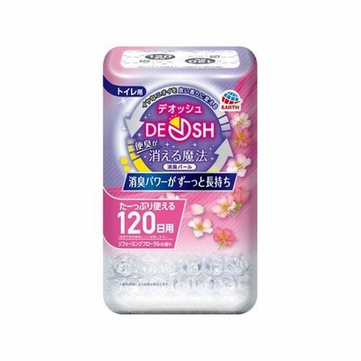 アース製薬 デオッシュ 消臭パール リフォーミングフローラル 230g