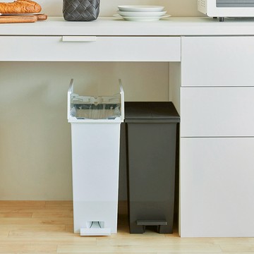 Risu｜(H&H系列)踩踏對開分類垃圾桶 35L