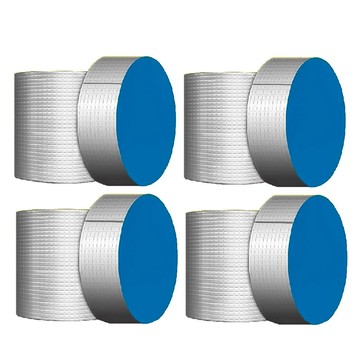丁基防水膠帶 5cm x 500cm 銀色  4捲