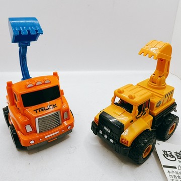 《翔翼百貨》玩具車 玩具挖土機 迷你版慣性小工程車 工作車 怪手水泥車 吊車垃圾車沙石車 摩輪車  兒童玩具 可調節怪手