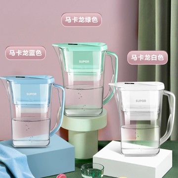 免運 附發票 蘇泊爾UF01凈水壺自來水過濾器家用凈水器直飲濾水壺便攜凈水杯藍P