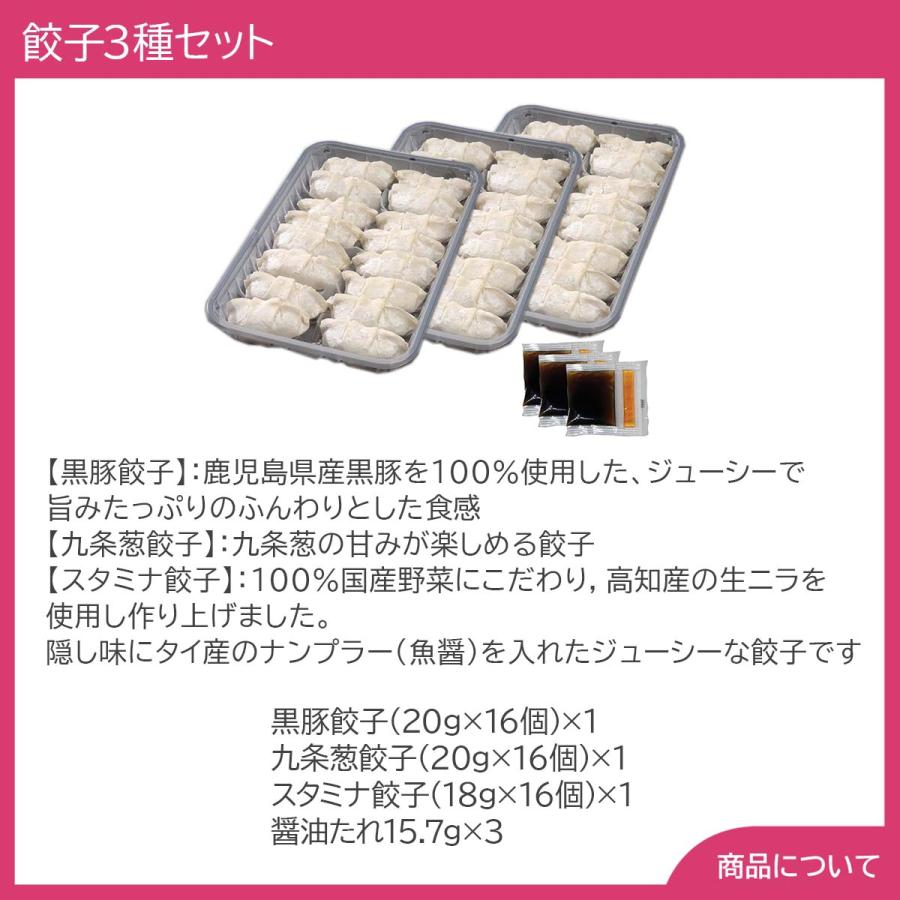 兵庫 芦屋 伊東屋 餃子3種セット プレゼント ギフト 内祝 御祝 贈答用 送料無料 お歳暮 御歳暮 お中元 御中元