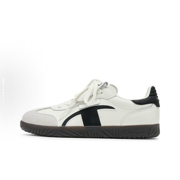 Champion Champ T-trainer  T頭德訓鞋 經典Logo可拆卸鞋舌復古 板鞋 男款 黑白