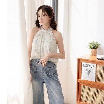 【買2送1】HS 高級感削肩上衣 杏色