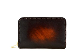 Achromo棕圓形緊固件 5 鑰匙包/鑰匙扣