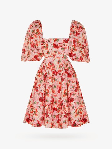 Linen dress with floral print - ZIMMERMANN - gender_Woman