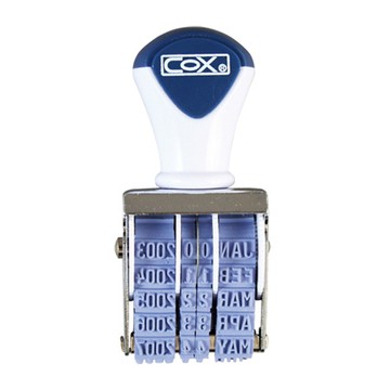 COX英文日付印/4號
