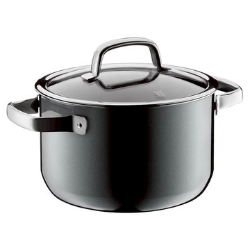 WMF Fusiontec Mineral 高身湯鍋 3.7L  鉑金色  1個  20cm