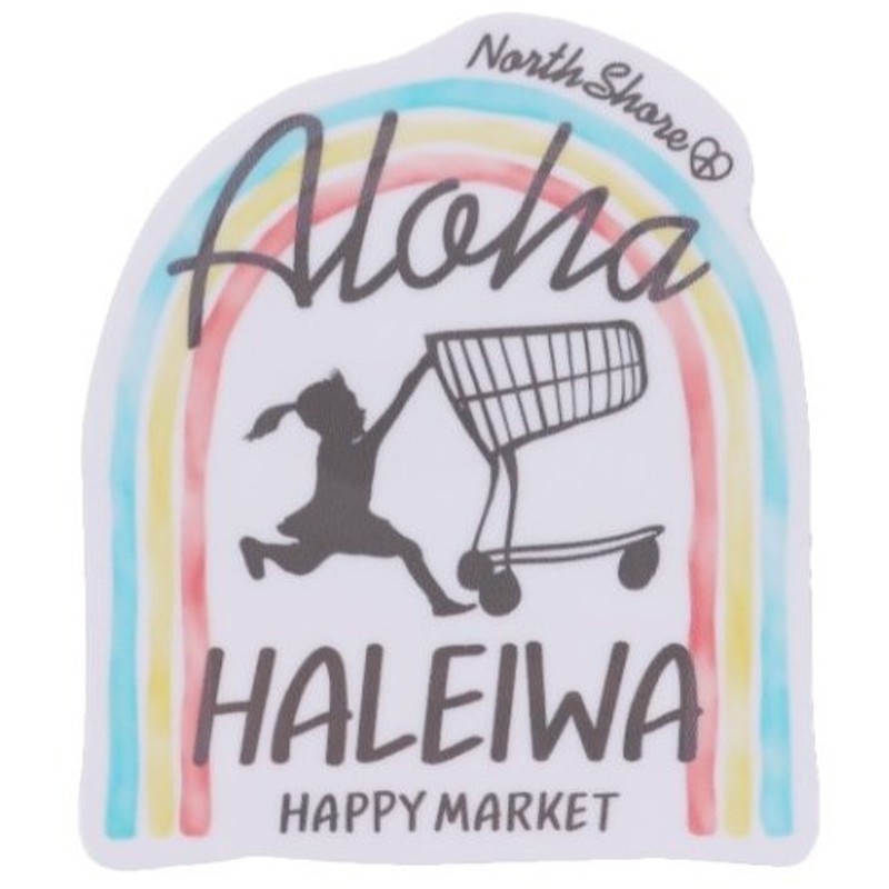 防水 ステッカー Haleiwa Happy Market ダイカット シール Hhm 009 ハレイワ ゼネラルステッカー おしゃれ 耐光 耐水 通販 Lineポイント最大0 5 Get Lineショッピング