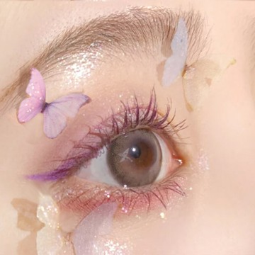 網紅臉部仿妝薄紗輕紗蝴蝶自拍影樓寫真diy貼臉立體舞臺妝裝飾品