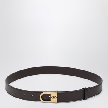Brown Vlogo Signature belt