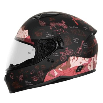 SOL SF-7 / SF7 探險者 消光黑/紅 內藏式墨鏡 EPS 眼鏡溝 耳機槽 全可拆洗 金屬排齒釦 全罩 安全帽