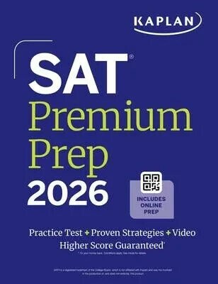 SAT Premium Prep 2026 (1版) Kaplan 2025 Kaplan