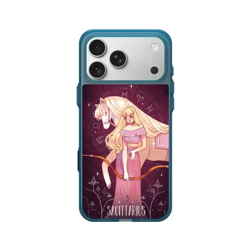 iPhone 17 Pro Max Clear (相機按鈕) 夜幕藍 - Ludmilacerafoce - 射手座