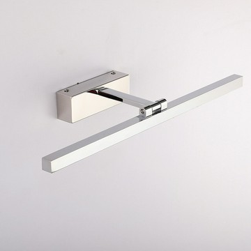 鏡前燈簡約黑色浴室衛生間LED鏡前燈線條裝飾化妝鏡燈 雙11全館免運