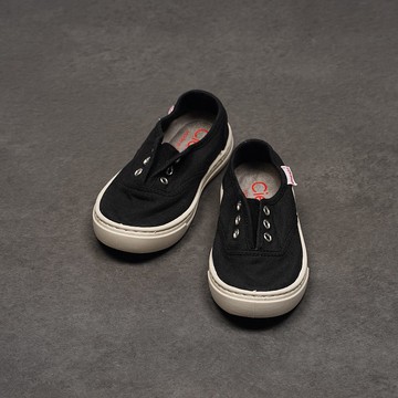 西班牙國民帆布鞋 CIENTA 86997 01 黑色 經典布料 童鞋