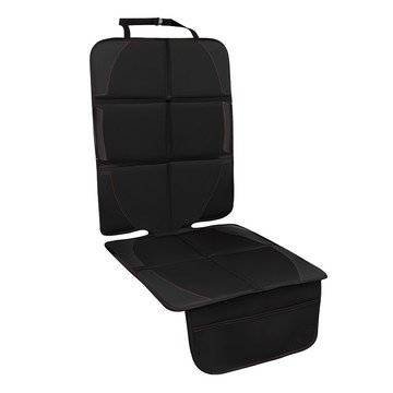 汽車安全座椅保護墊 黑色 600D牛津布+PVC+防滑墊 116 x 47公分  1個