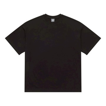 New Balance Linear Heritage Brushed Back Jersey Oversized T-Shirt 'Black'