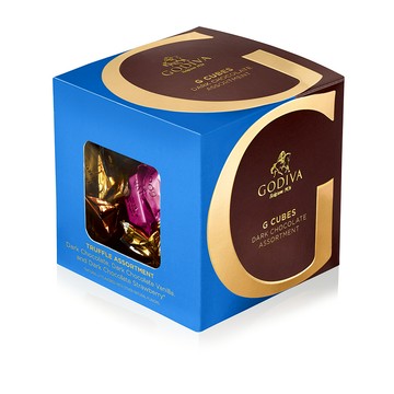 GODIVA｜G Cube精選松露黑巧克力