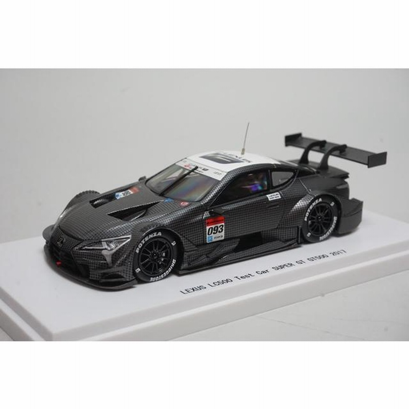 1/43 エブロ 45502 レクサス LC500 テストカー スーパー GT500