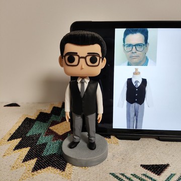 【客製化3D人像公仔】訂製手工Funko Pop男生朋友老公生日禮物